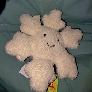 Jellycat Snowflake Amuseables Plush NWT.